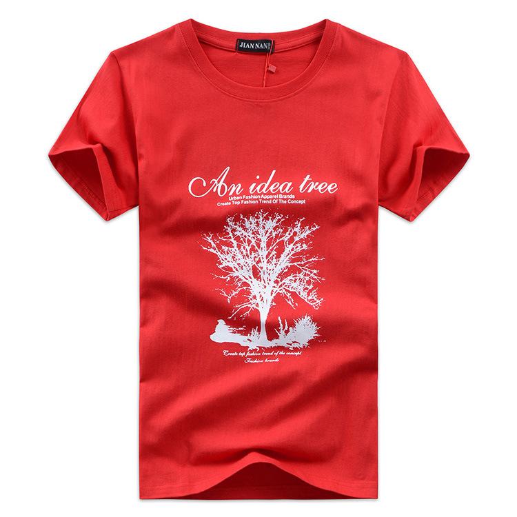 Men's T-Shirt, Short Sleeves, Korean Style, Suitable for Summer, Loose Fit, Latest Model, High Quality Product. - 4