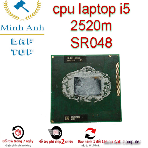 Chíp laptop cpu i5 2520m