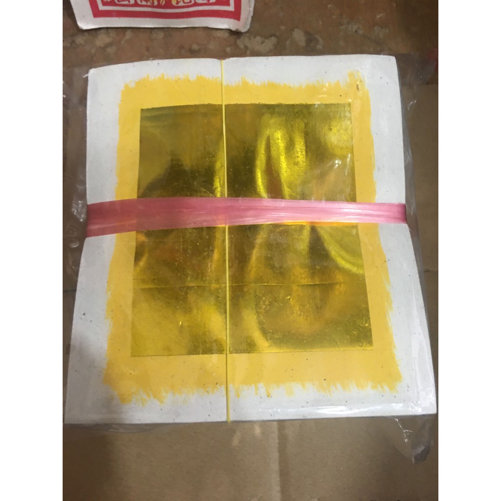 [HCM]Một cây vàng bạc đại lớn ( cấm rãnh đại lớn) gồm 10 xấp giấy vàng và bạc phủ hết mặt