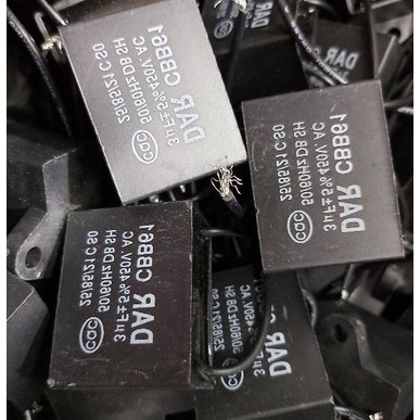 Tụ quạt điều hòa - tụ quạt 1,5uf , 2uf , 2,5uf , 3uf - tụ loại tốt, cực bền