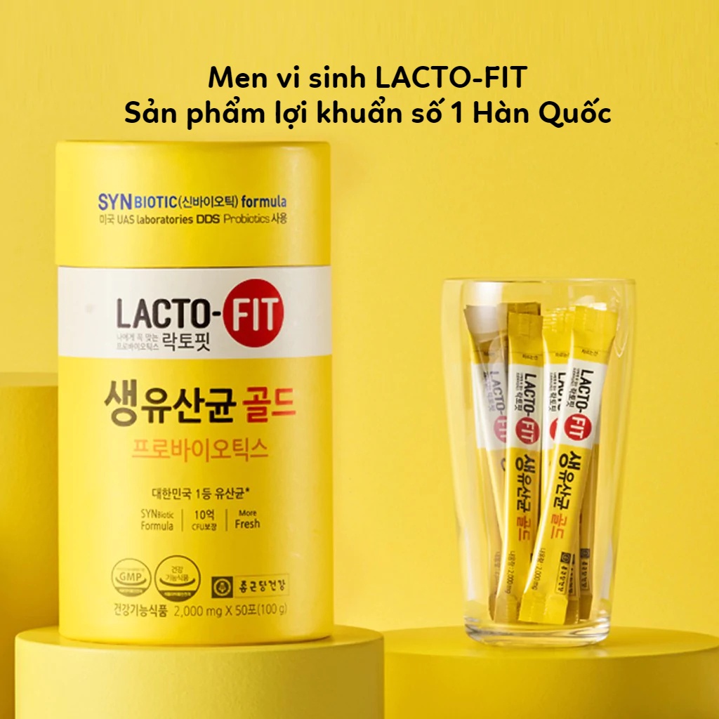 Men vi sinh Lacto Fit Hàn Quốc