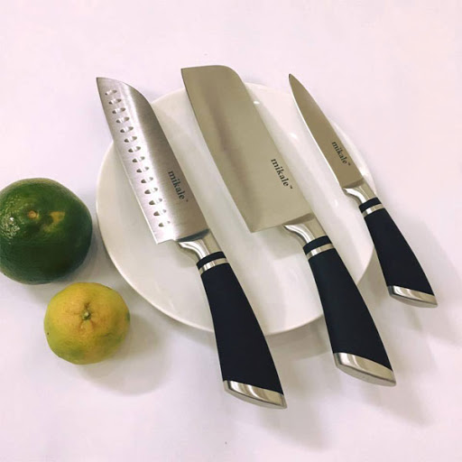 Bộ dao inox 3 món mikale Nhật Bản