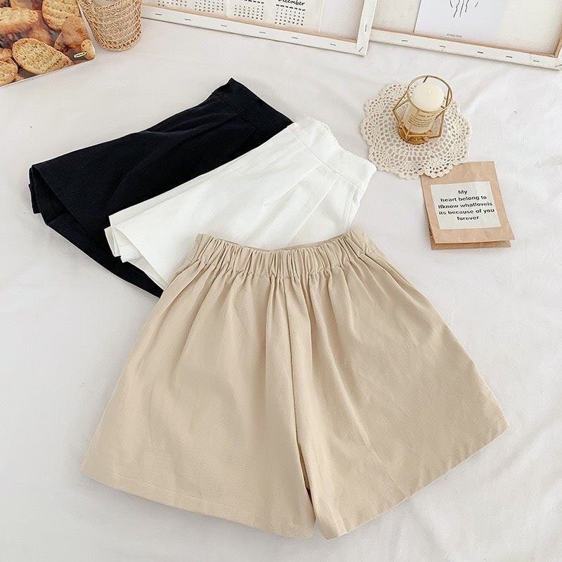 Quần đùi đũi- quần short đũi nữ dáng váy siêu hot mã qs002