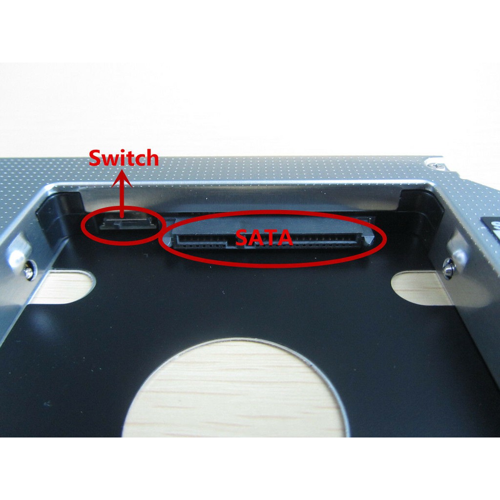 Caddy Bay HDD SSD SATA 3 9.5mm - 12.7mm - Khay Ổ Cứng HDD