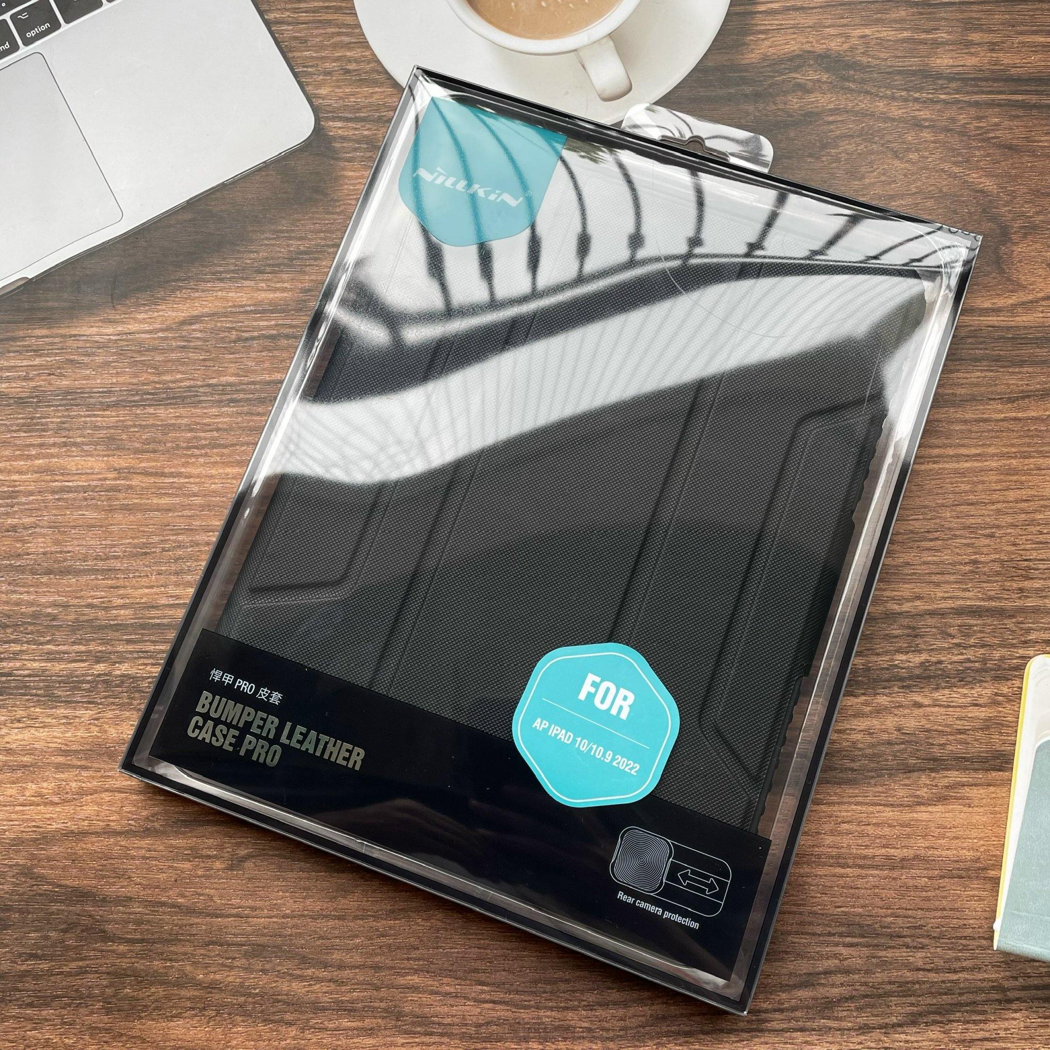 Bao da cho ipad 10 , gen 10 2022 10.9inch nillkin bumper leather case pro có khay để bút