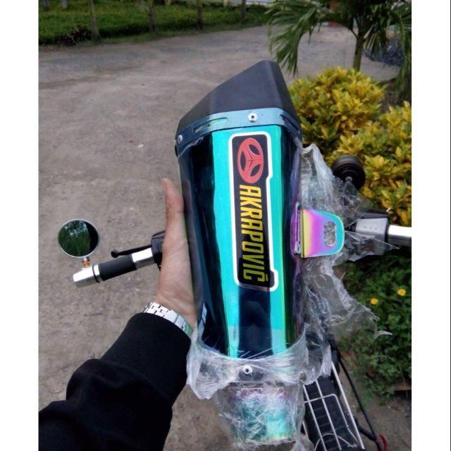 Lon pô độ Akapovic Titan siêu đẹp dàn hơi cực hay