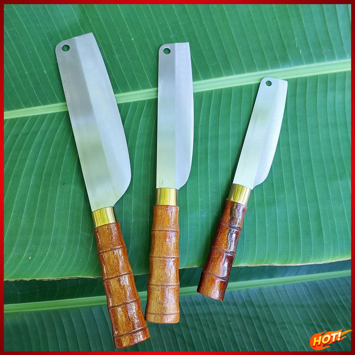 Bộ 3 dao thái thép nhật không gỉ rèn thủ công bén lâu