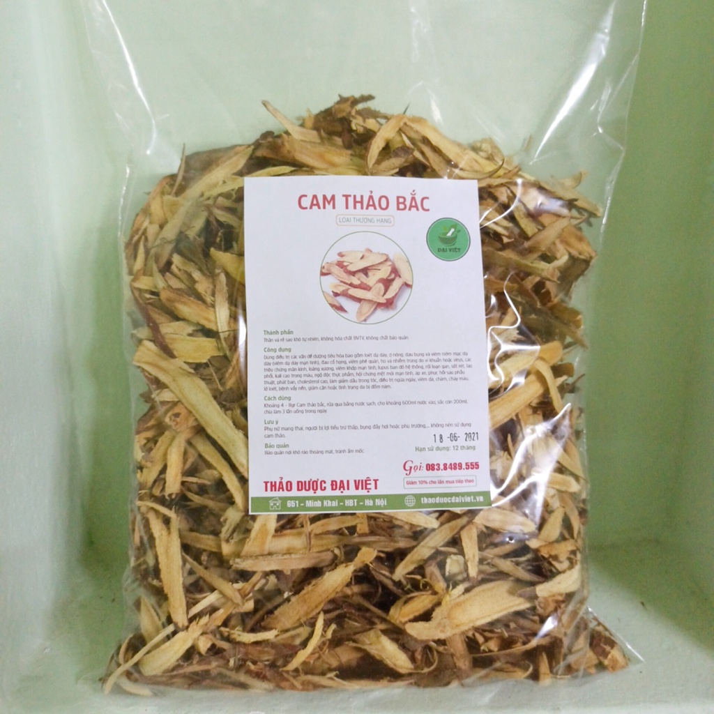 Cam thảo bắc hàng loại 1