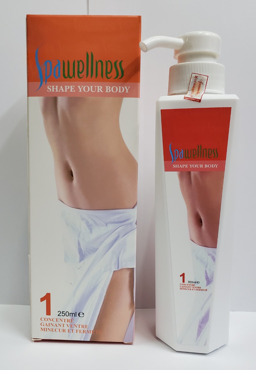 Kem tan mỡ toàn thân dạng nóng Spawellness Anti Cellulite 250ml - Pháp
