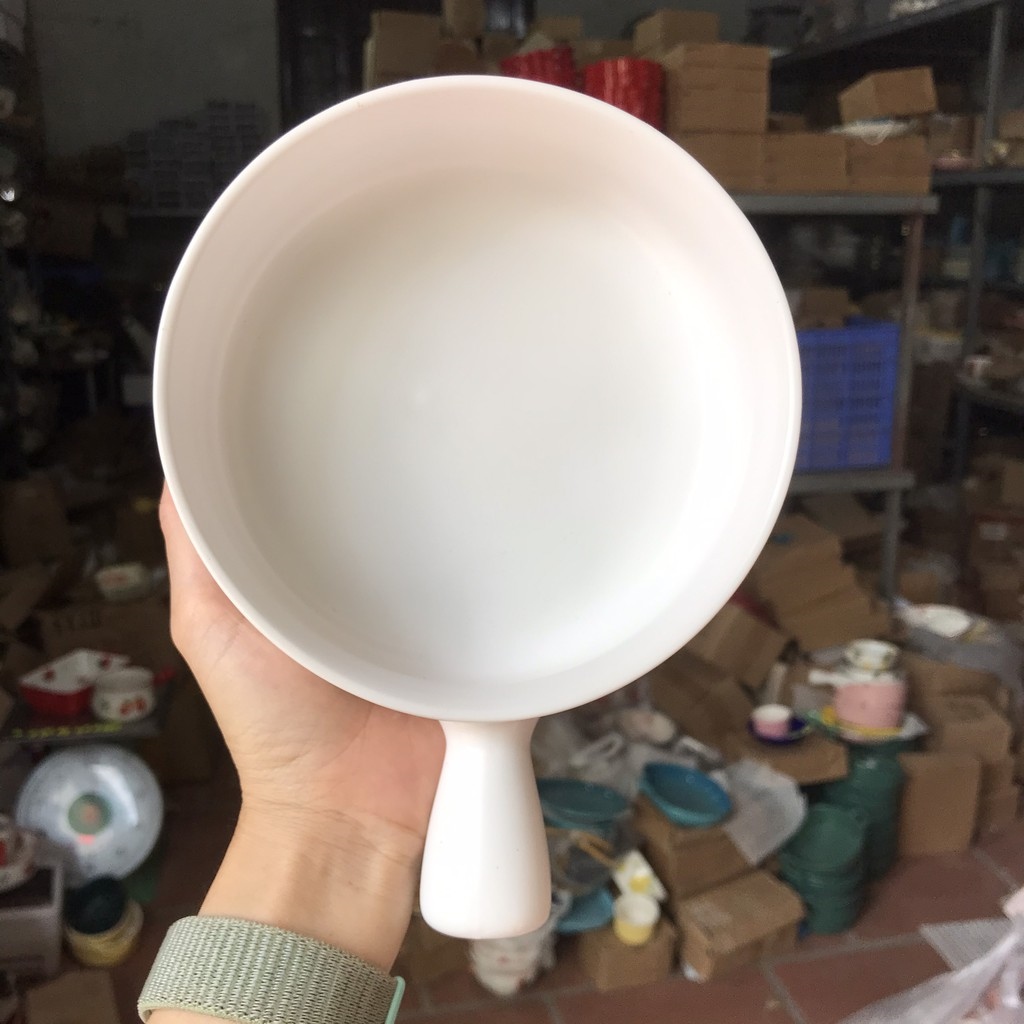 ☈  Chén Sứ Bát Ăn Cơm Bộ Bát Đĩa Decor Chén Dĩa Sứ Mầu Trắng Dễ Thương Cute Cao Cấp S20