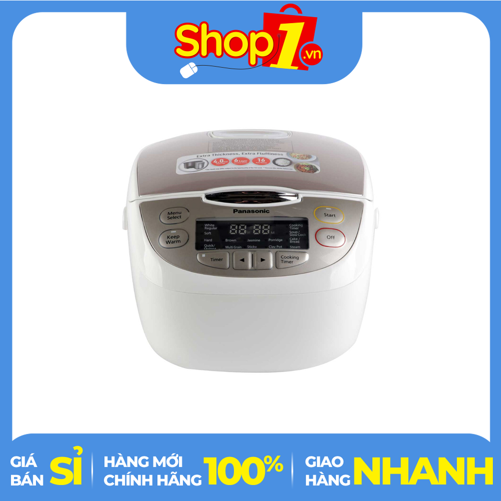 Nồi cơm điện tử panasonic 1 lít sr-cp108nram