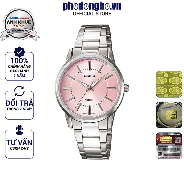 Đồng hồ nữ casio anh khuê ltp-1303d-4avdf