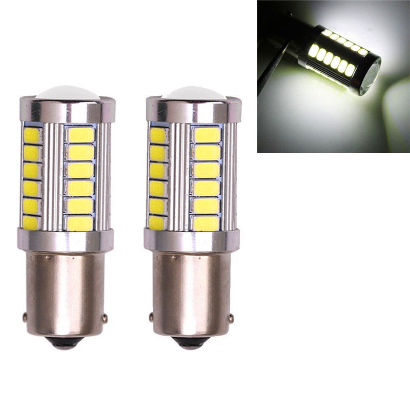 Bóng Đèn Xi Nhan, Đèn Lùi, Đèn Phanh Siêu Sáng Cho Ô Tô Xe Hơi - 1156 1 Tóc 2.5W 33 Tim LED Lớn
