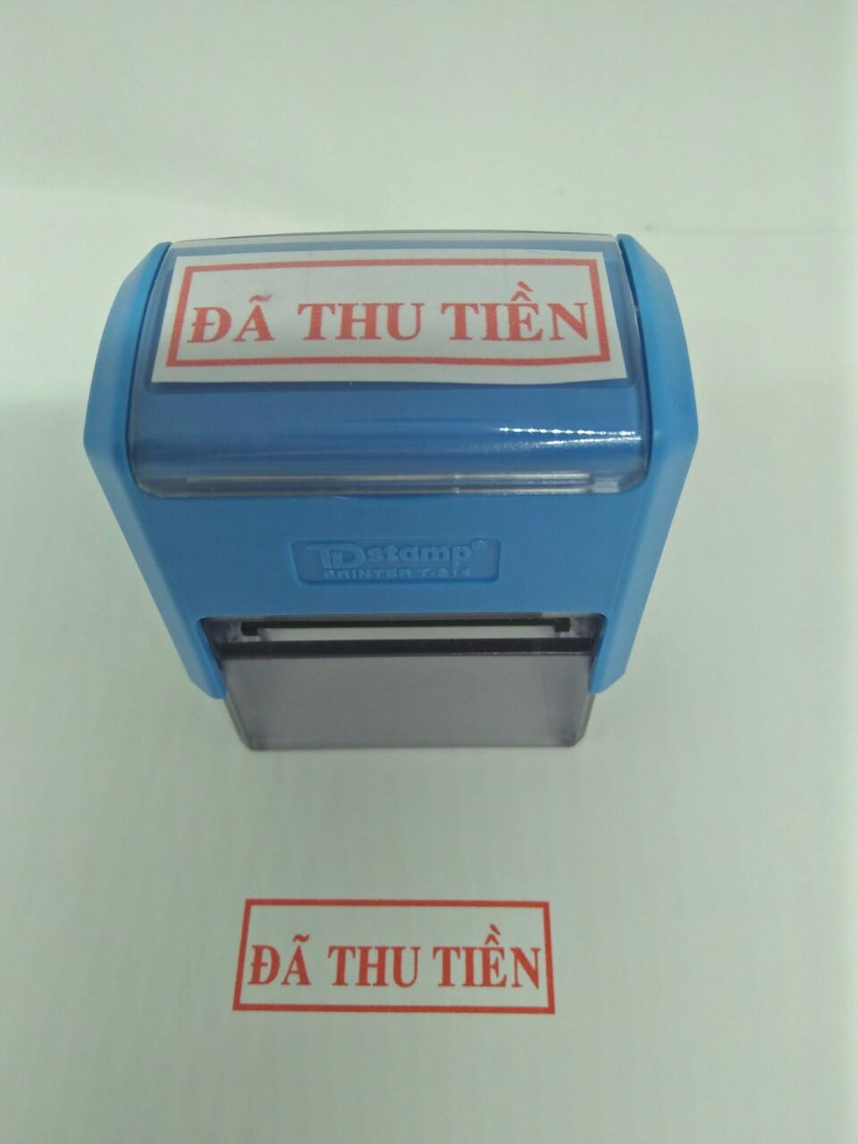 Con dấu đã thu tiền