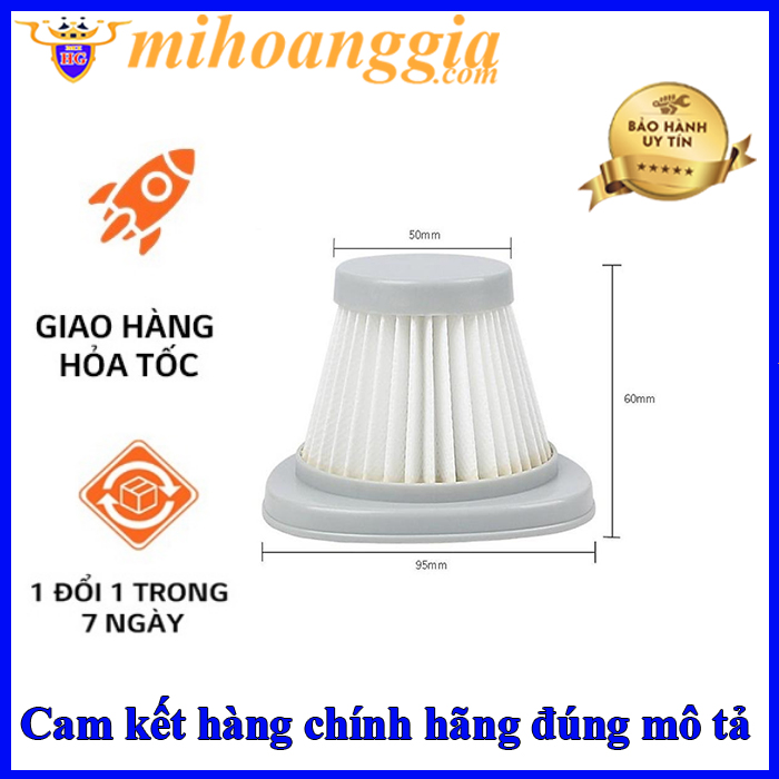 Lõi lọc hepa máy hút bụi cầm tay deerma vacuum cleaner dx118c/dx128c | Lõi lọc hepa máy hút bụi cầm tay Deerma DX118c - mihoanggia