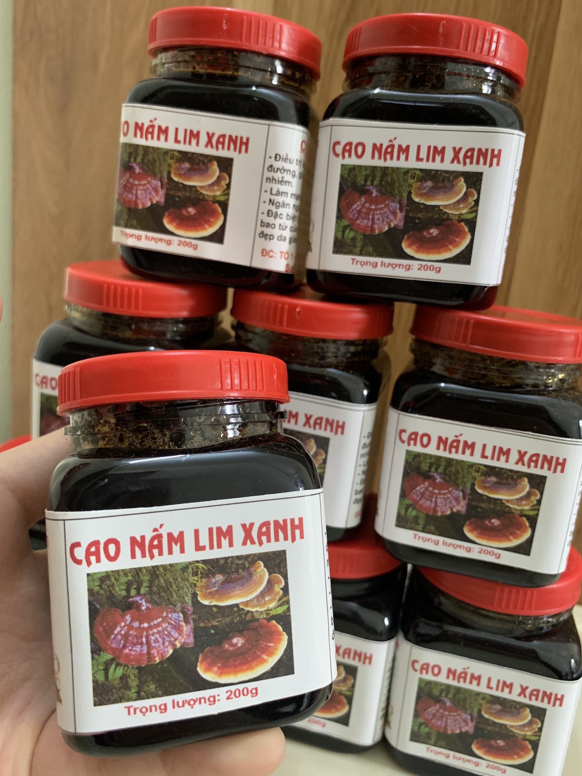 Cao nấm lim xanh nguyên chất , nấm lim xanh nấu cao, bảo vệ tế bào gan, bồi bổ sức khỏe