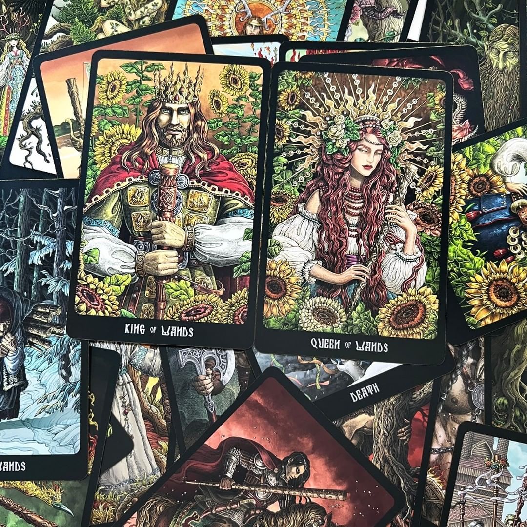 Slavic Legends Tarot Black Edition
