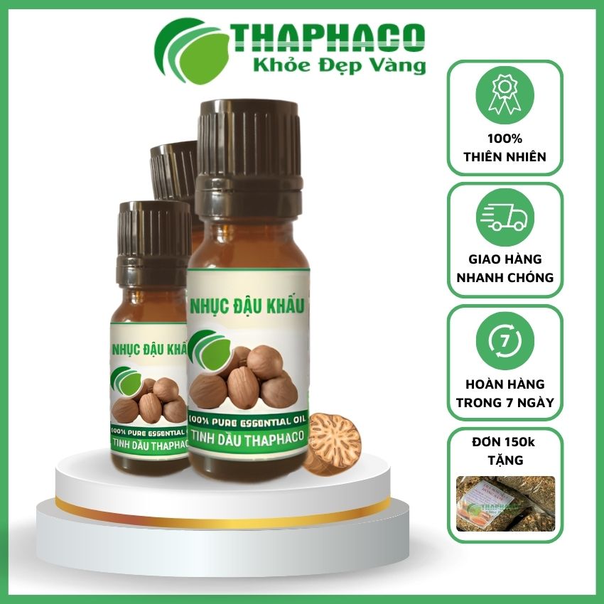 Tinh Dầu Nhục Đậu Khấu Chất Lượng Cao 10ml Thaphaco