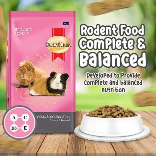 Cỏ nén nâu smartheart dinh dưỡng dành cho thỏ, bọ ú, sóc bắc mỹ, chinchilla 1kg túi nguyên seal