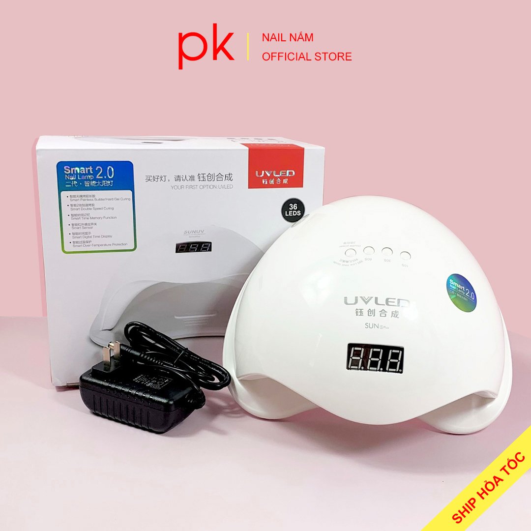 Máy hơ gel sun 5 plus 48w UVLED siêu bền, bảo hành 1 tháng, 1 đổi 1 trong vòng 1 tuần