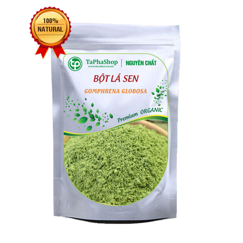 Bột lá sen nguyên chất 500g - Dược tấn phát