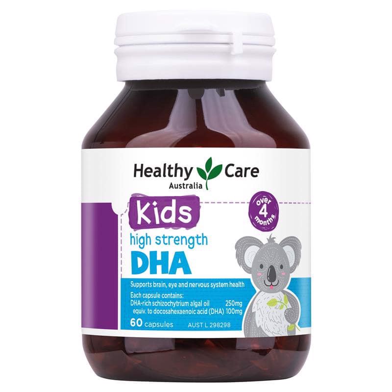 Dha & canxi healthycare cho bé từ 4 tháng tuổi/ hộp 60 viên/ bổ sung dha và canxi