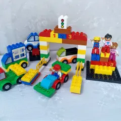 Lego, lego xếp hình, lego lắp ráp, lego xe các loại 85 chi tiết TO DÀY ĐẸP, đồ chơi tư duy, đồ chơi cho bé