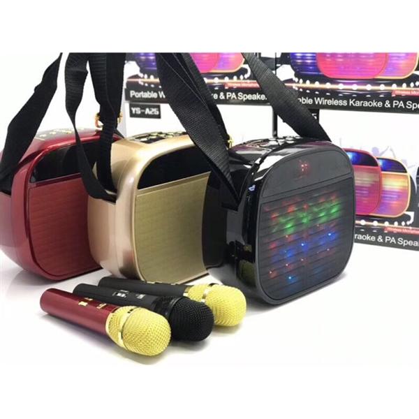 Loa bluetooth kèm mic hát karaoke ys-a25 -màu ngẫu nhiên