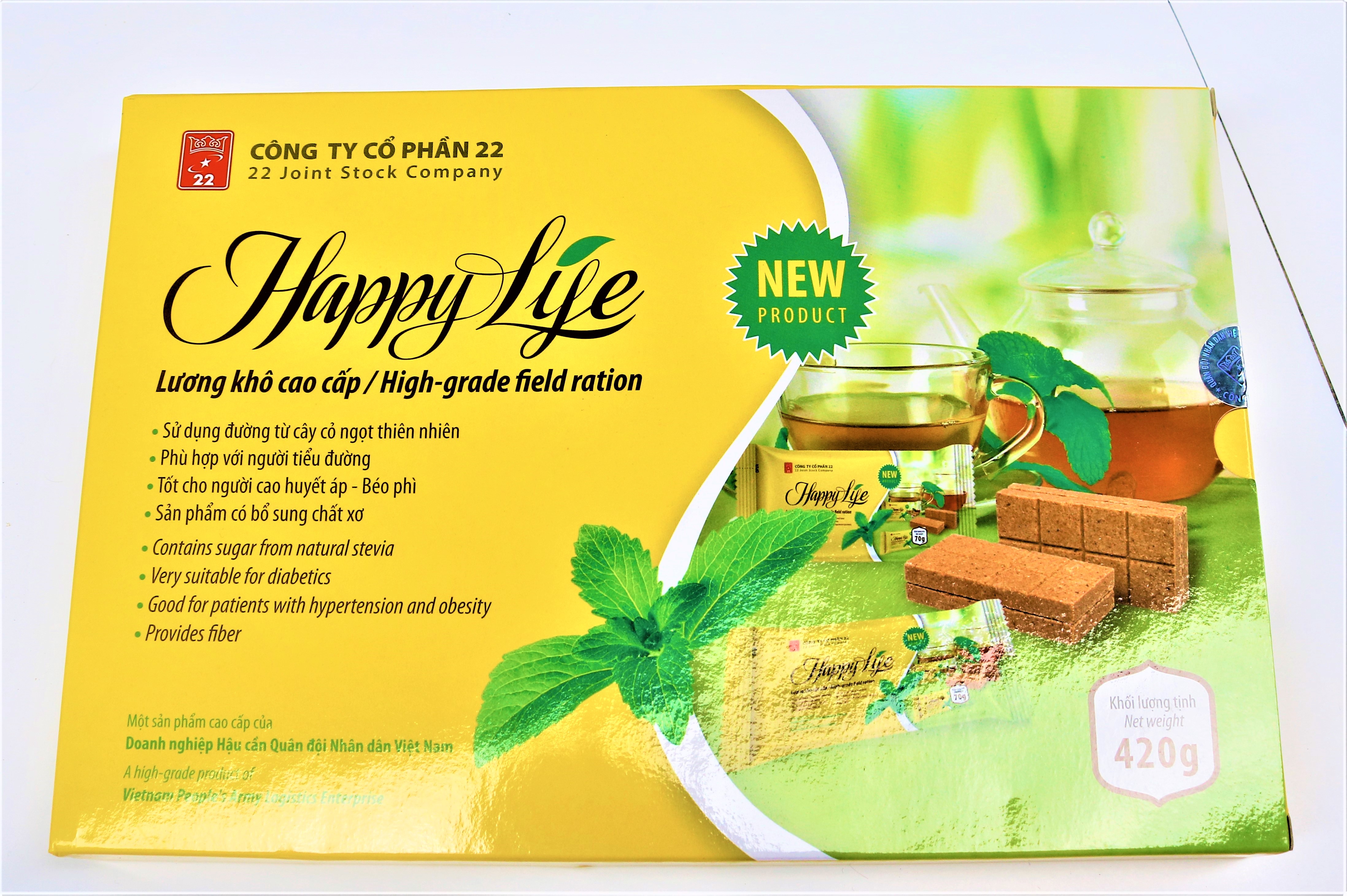 Lương Khô Happy Life- Sản Phẩm Cho Người Tiểu Đường