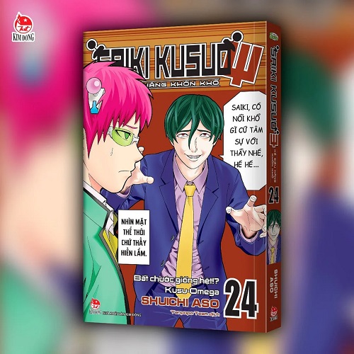 Saiki kusuo - kẻ siêu năng khốn khổ - tập 21 22 26 ,