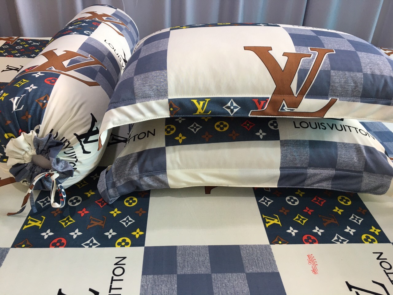 Drap thun hàn mát lạnh set4 món-drap giường cao cấp-drap bọc nệm-gra trãi giường