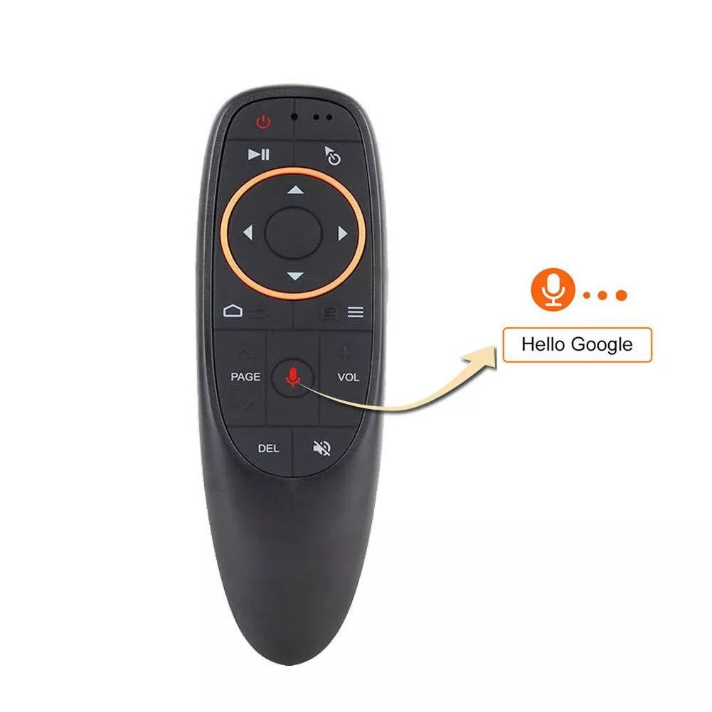 Chuột Bay g10s Điều Khiển Tìm Kiếm Giọng Nói Air Mouse Remote Voice Tìm kiếm nội dung bằng giọng nói - Hàng Nhập Khẩu