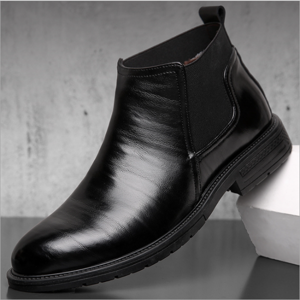 Giày boot nam da thật cao cấp gn291