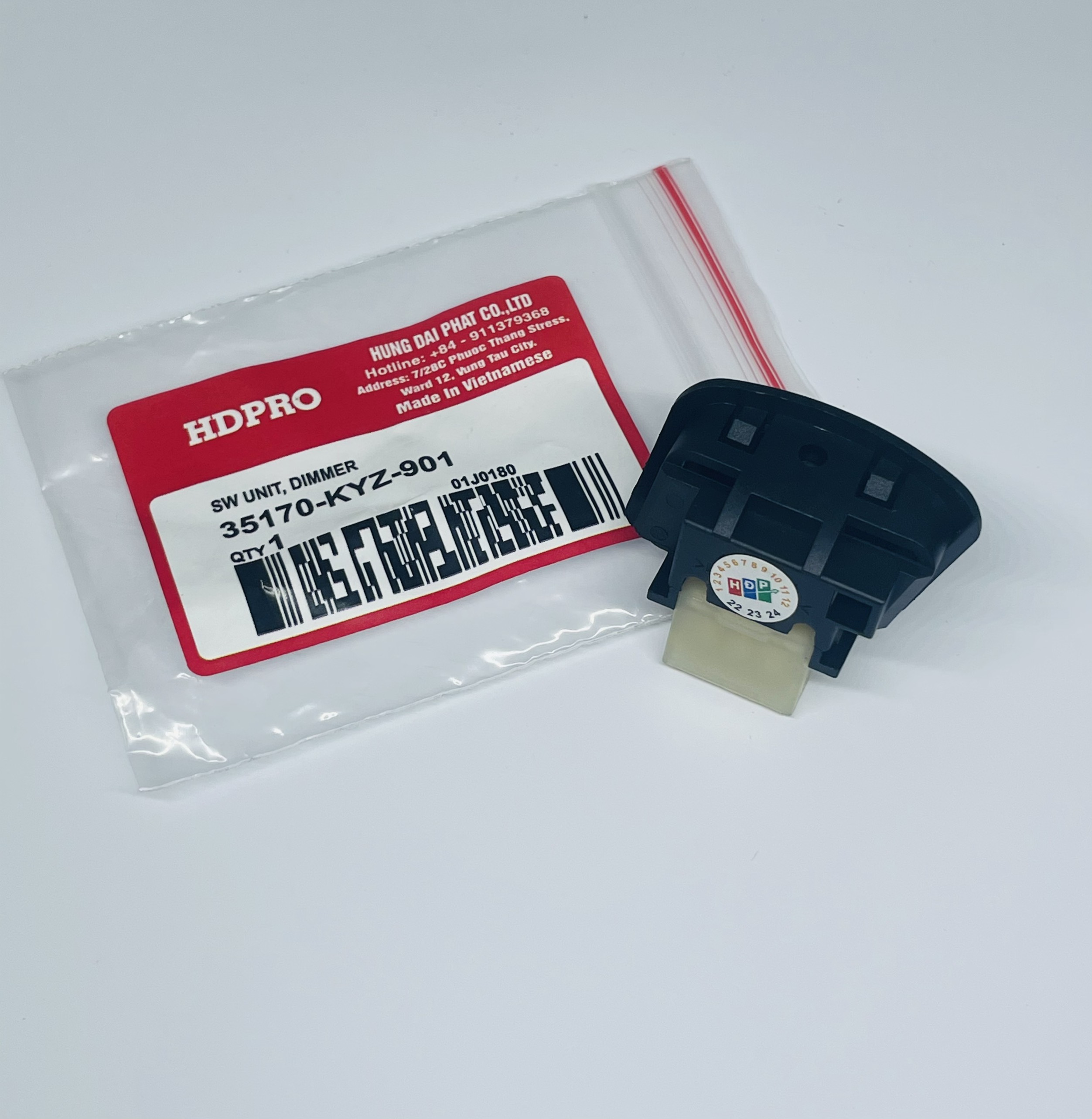 Công tắc tắt mở đèn xe Wave Alpha RSX Vision Lead