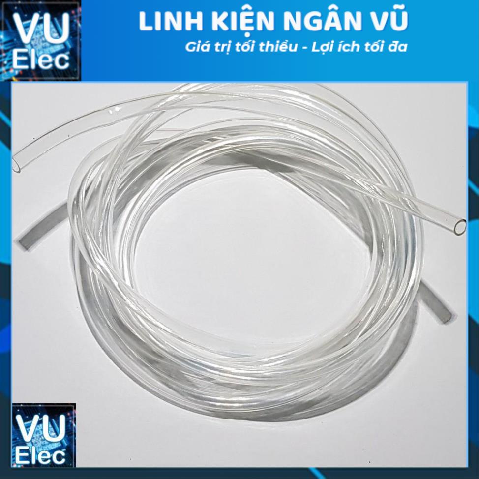 Dây tio phi 5/6/8 ống nước trong