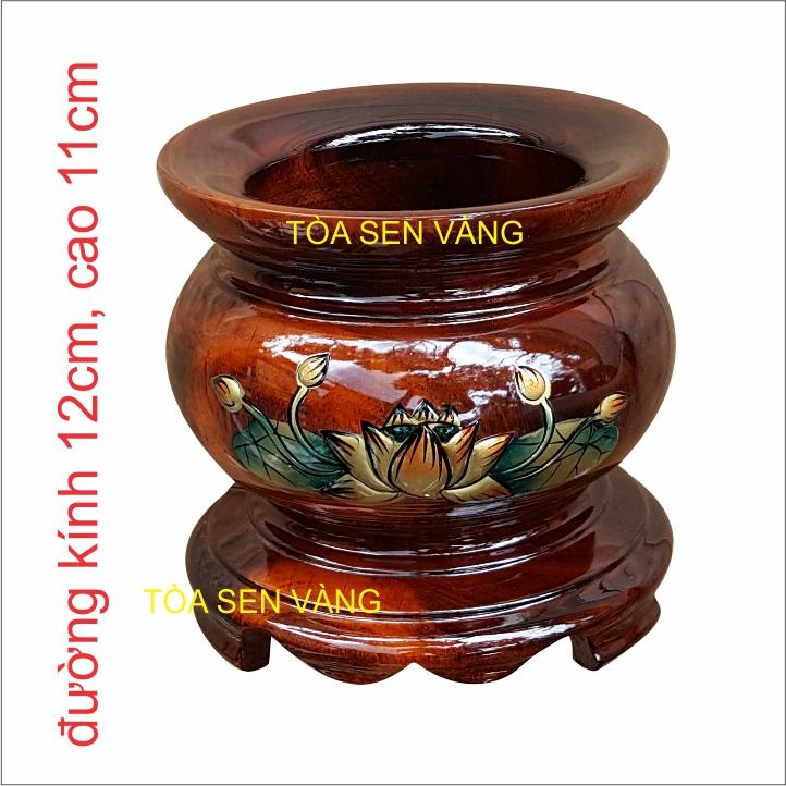 Bát hương - Bát nhang đường kính 12cm