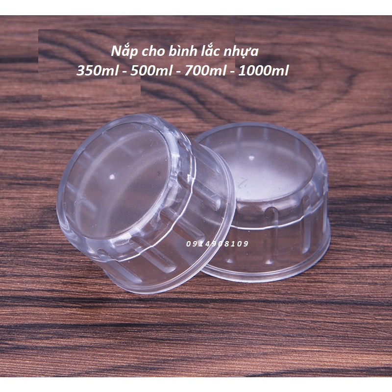 Nắp bình lắc shaker nhựa