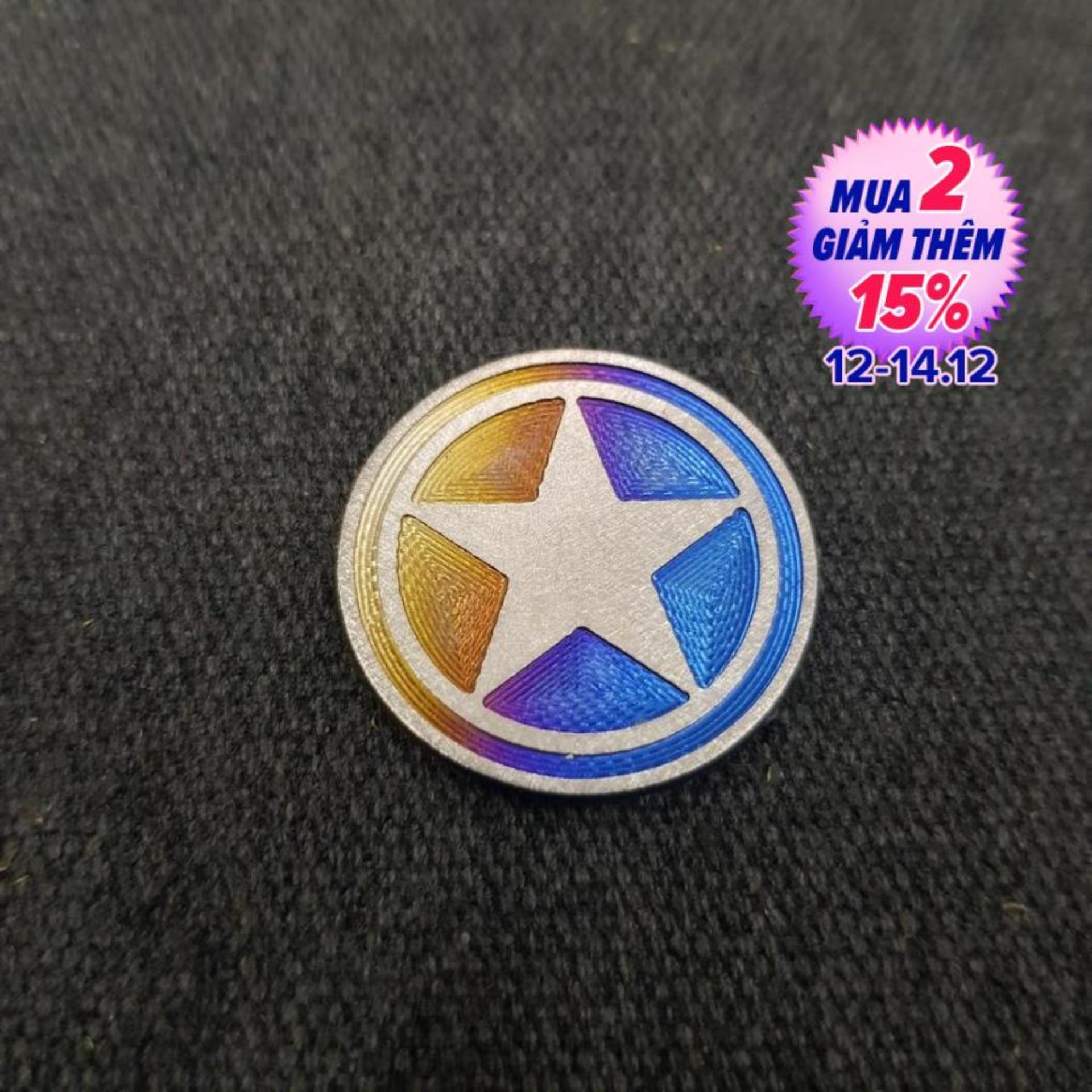[HCM][NEW 2019] TEM TITAN HÌNH NGÔI SAO CAPTAIN AMERICA SIÊU ĐỘC HÀNG SIÊU ĐẸP