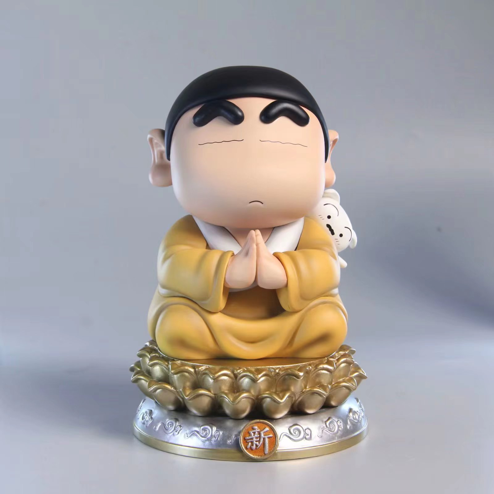Crayon Shin-chan   Đức Phật Ruyi Xiaoxin   Phật Mới Nhỏ   Mô Hình Búp Bê Đồ Trang Trí Ô Tô Đóng Hộp Thủ Công Sáng Tạo