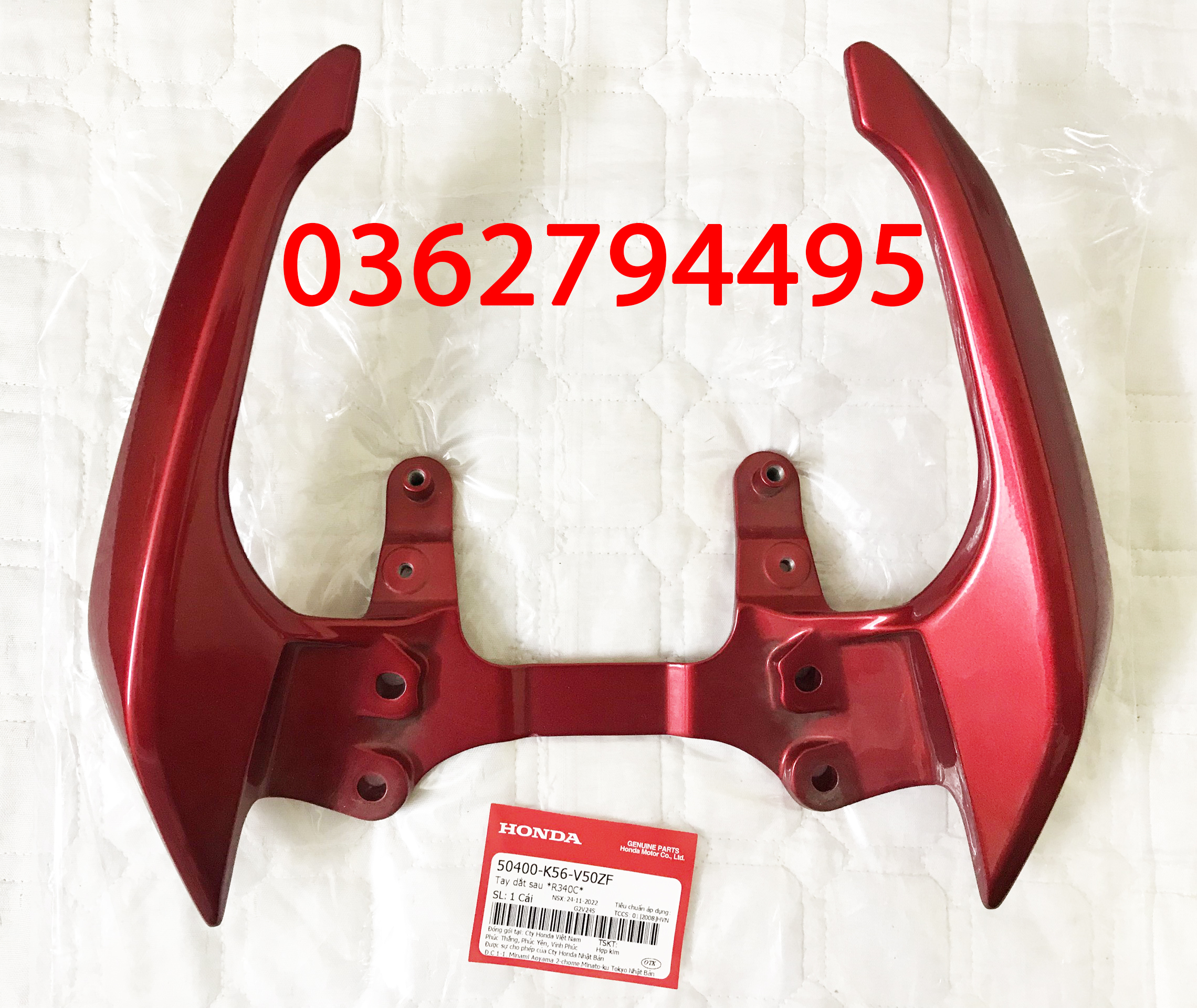 Tay xách/Tay dắt/Cảng sau Winner X/Winner V3 Zin chính hãng Honda