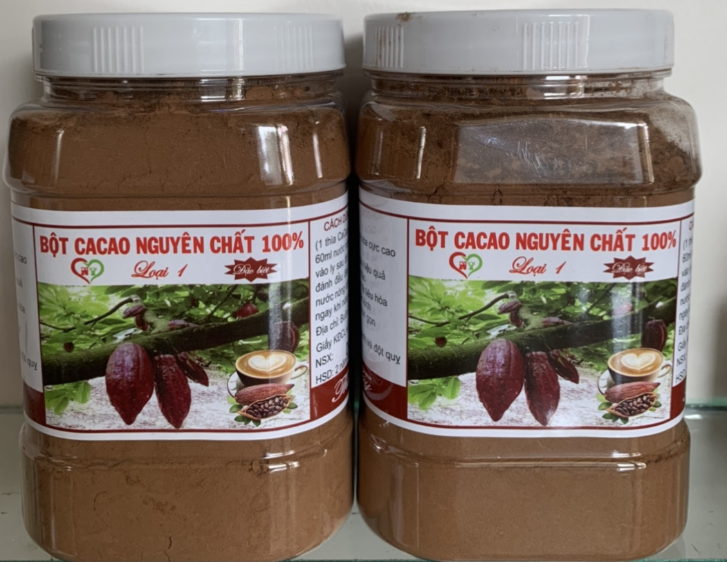 5kg =bột cacao nguyên chất từ đắk lắk loại thượng hạng giúp bồi bổ cơ thể