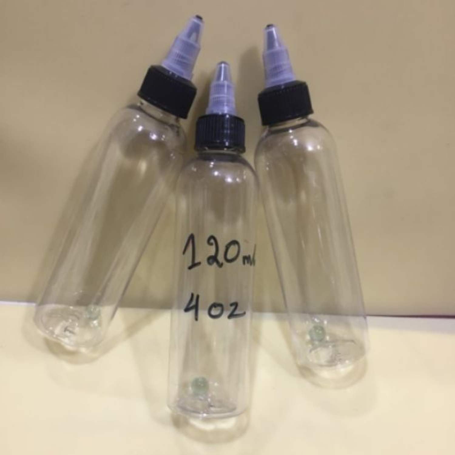 Lọ rỗng pha chiết mực xăm có bi mix 120ml