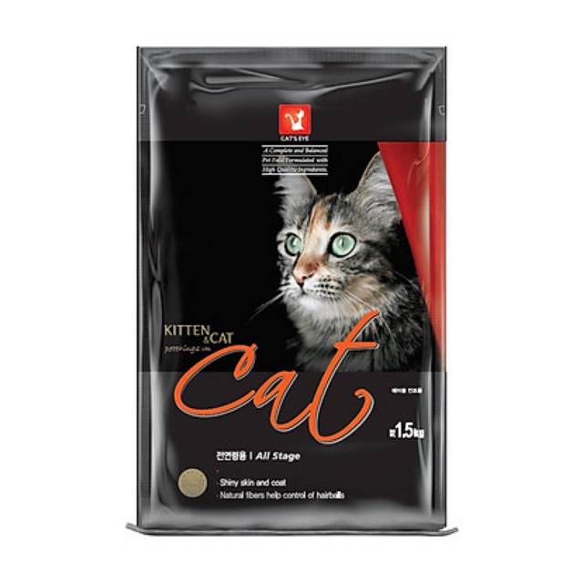 [Hoàn Tiền 10%] Thức ăn hạt cho mèo mọi lứa tuổi Cateye 1kg, Cat eye 1kg