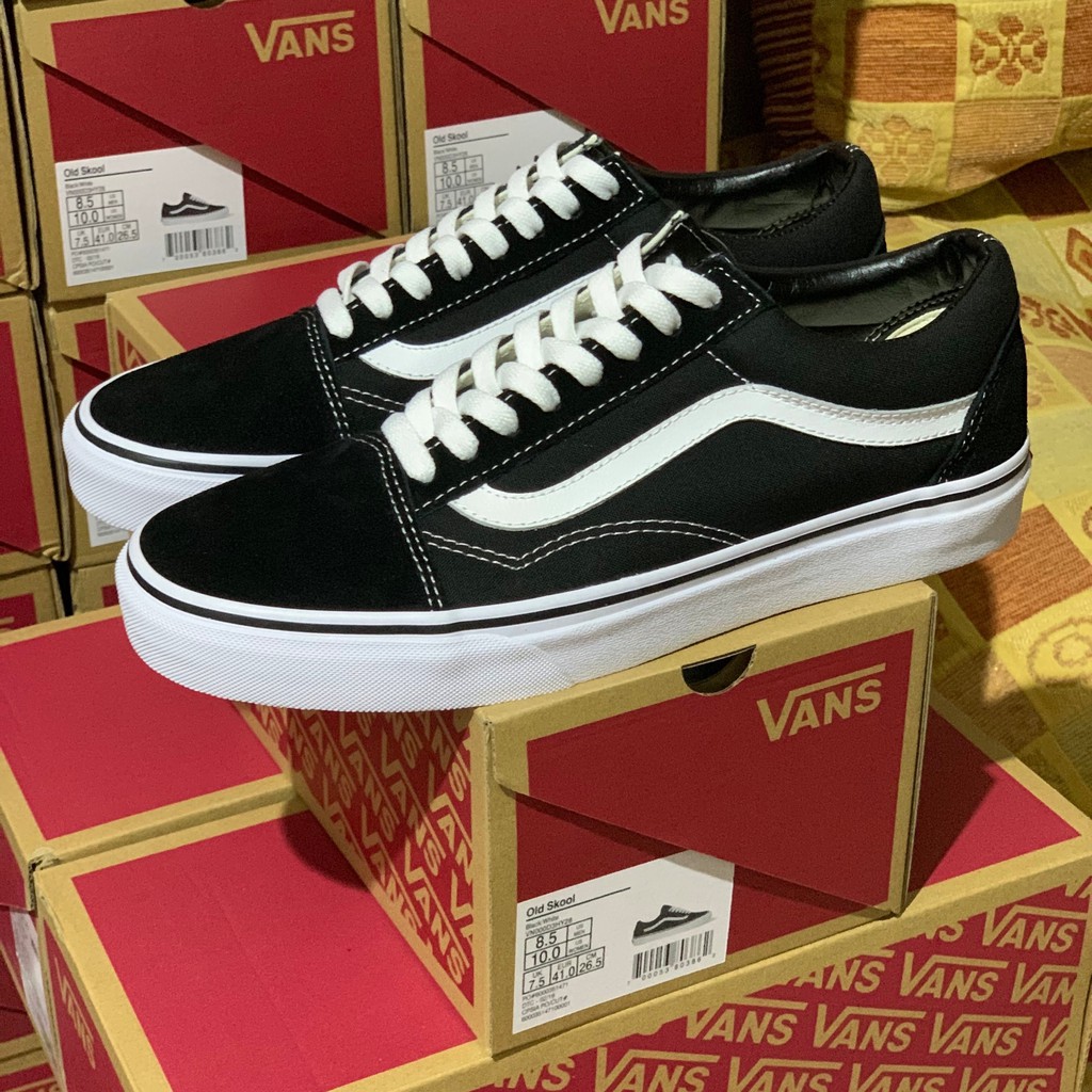 Giày Vans Old Skool thấp cổ màu đen ( Full box)
