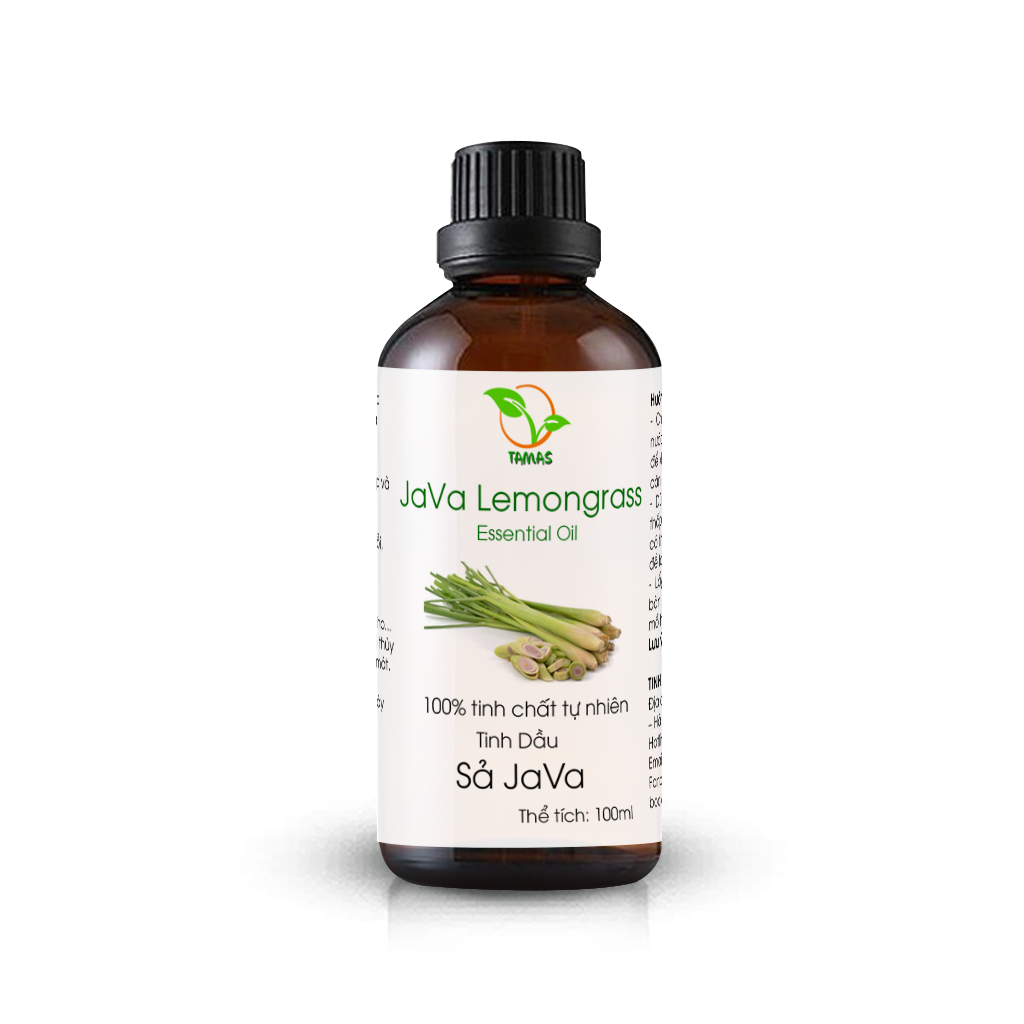 Tinh dầu Sả Java nguyên chất chai 100ml, 10ml thương hiệu TAMAS, tinh dầu xông phòng, khử mùi, đuổi muỗi, gián, kiến ba khoang và côn trùng, thích hợp xông phòng, lau sàn, sử dụng cho máy khuếch tán tinh dầu,máy phun sương