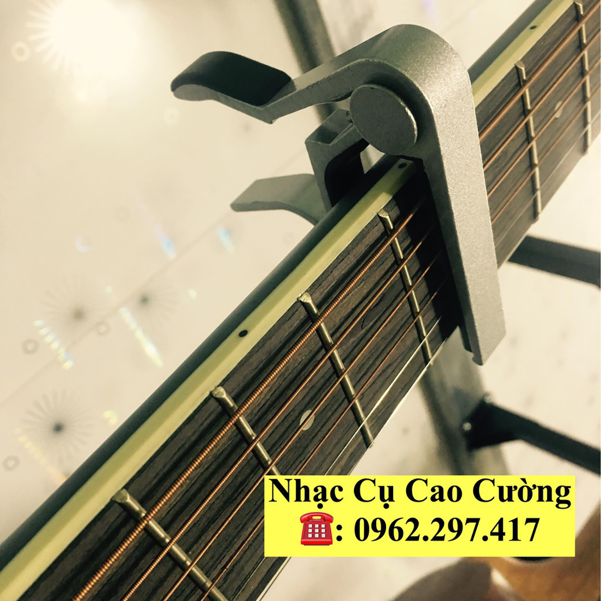Capo Đàn Guitar Cao Cấp Nhạc Cụ Cao Cường