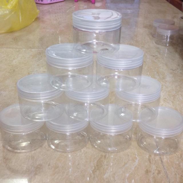 100 HỘP NHỰA 30GR CHIẾT MỸ PHẨM