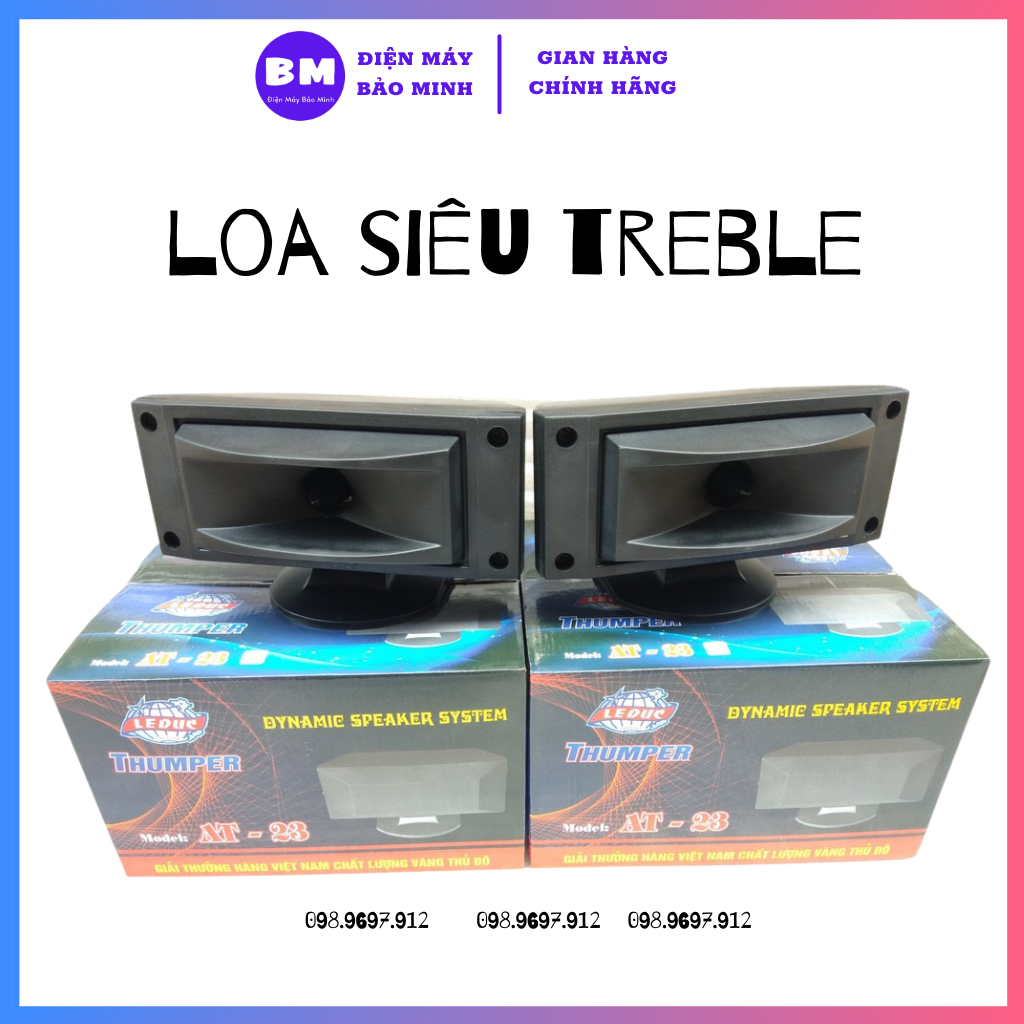 Bộ 2 loa siêu treble thạch anh - Loa treble rời - Loa thạch anh - Loa chép rời gắn trực tiếp amply bổ sung tiếng chép cho dàn âm thanh