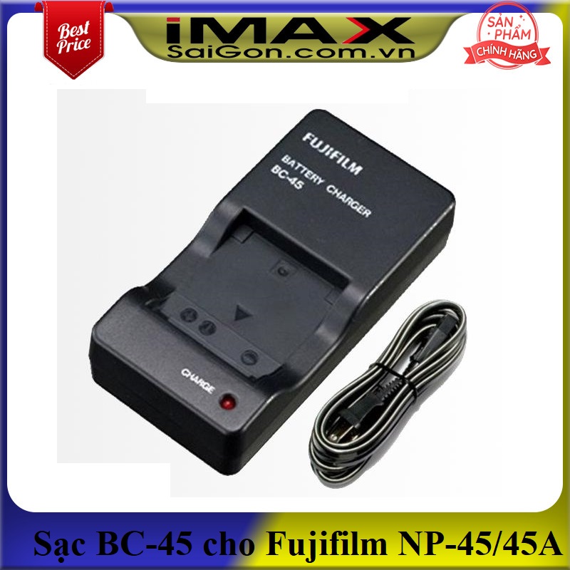 Sạc máy ảnh BC-45 cho pin Fujifilm NP-45, Sạc dây