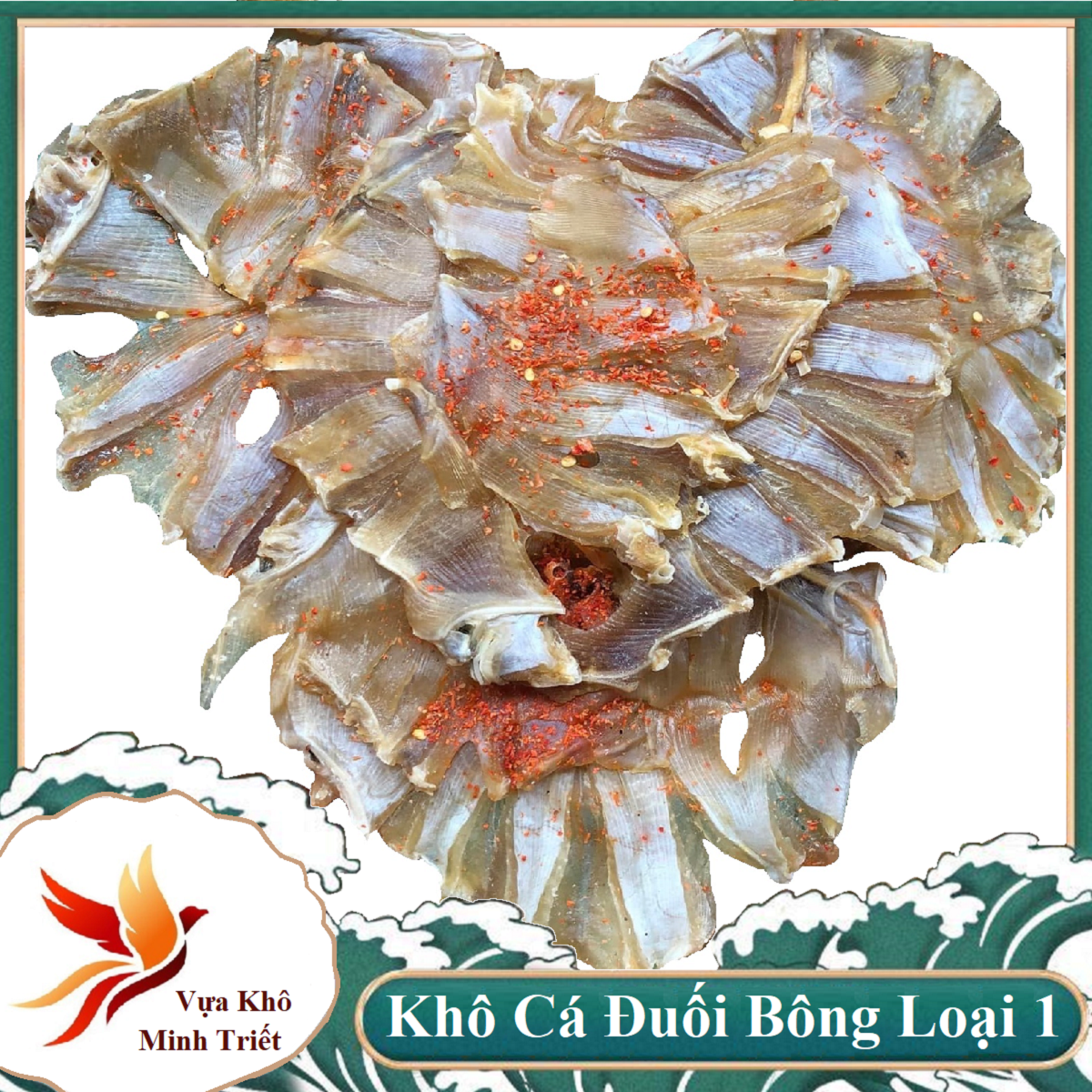 Khô cá đuối loại xẻ  1kg  KHÔ CÁ ĐUỐI THỊT LOẠI 1 Đặc biệt, thịt có chứa nhiều sụn gân_Vựa Khô Minh Triết